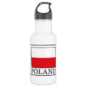 Polen Edelstahlflasche (Vorderseite)