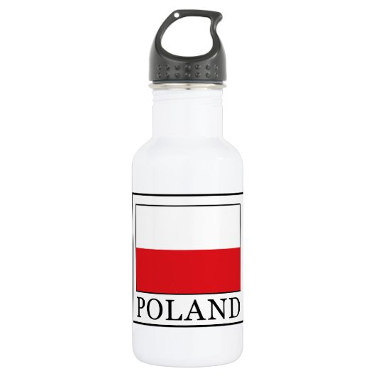 Polen Edelstahlflasche (Vorderseite)