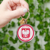 Polen-Erbe-Emblem Schlüsselanhänger (Hand)