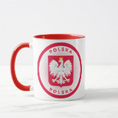 Polen-Erbe-Emblem Tasse (Links)