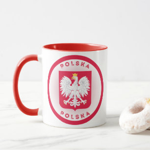 Polen-Erbe-Emblem Tasse