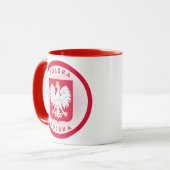 Polen-Erbe-Emblem Tasse (Vorderseite Links)