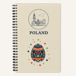 Polen-Erbe & Pisanka-Folkart-Fotoarchiv Notizblock