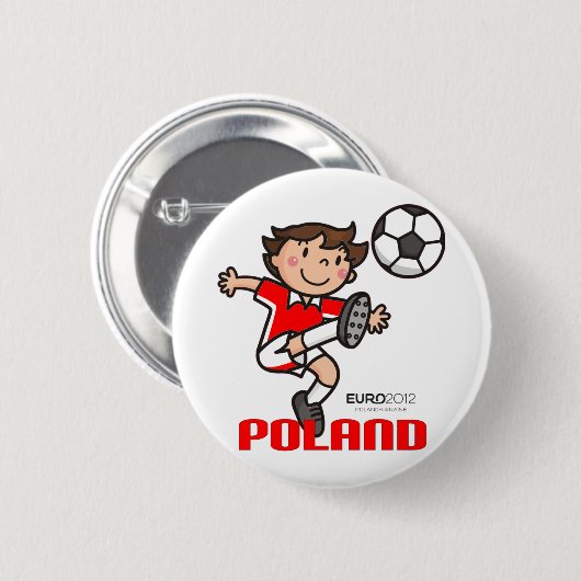 Polen - Euro 2012 Button (Vorne & Hinten)