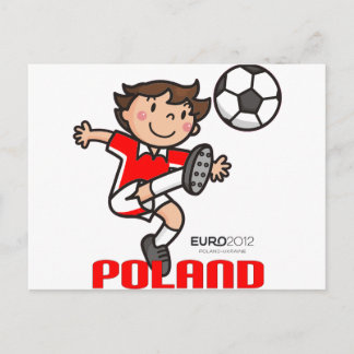 Polen - Euro 2012 Postkarte