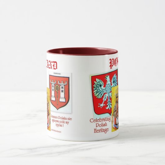 POLEN: FEIERN DER POLNISCHEN ERBTasse Tasse (Zentrum)