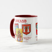 POLEN: FEIERN DER POLNISCHEN ERBTasse Tasse (Vorderseite Links)