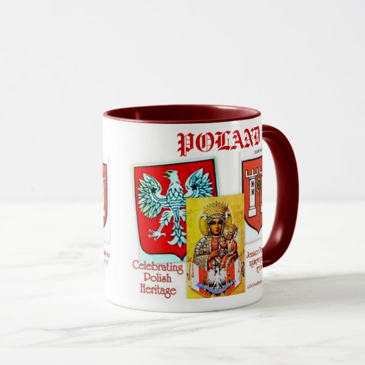 POLEN: FEIERN DER POLNISCHEN ERBTasse Tasse (VorderseiteRechts)