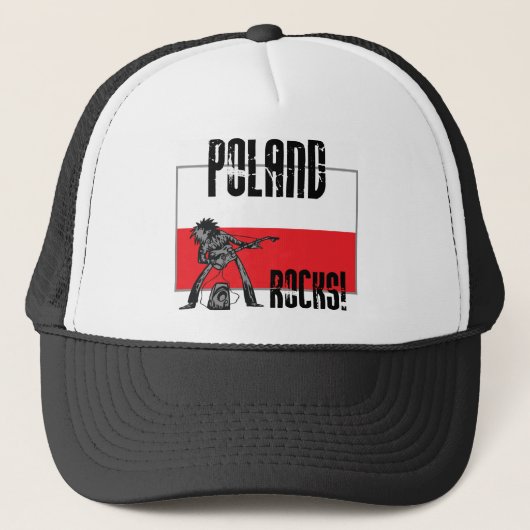 Polen-Felsen Truckerkappe (Vorderseite)