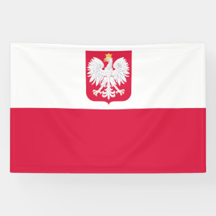 Polen-Flagge Banner
