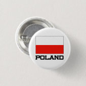 Polen-Flagge Button (Vorne & Hinten)