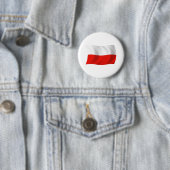 Polen-Flagge-Button Button (Beispiel)