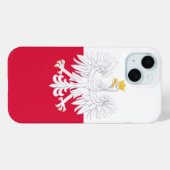 Polen-Flagge Case-Mate iPhone Hülle (Rückseite (Horizontal))