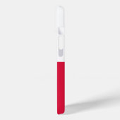 Polen-Flagge Case-Mate iPhone Hülle (Rückseite / Links)