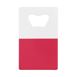 Polen Flagge Geldbeutel Flaschenöffner