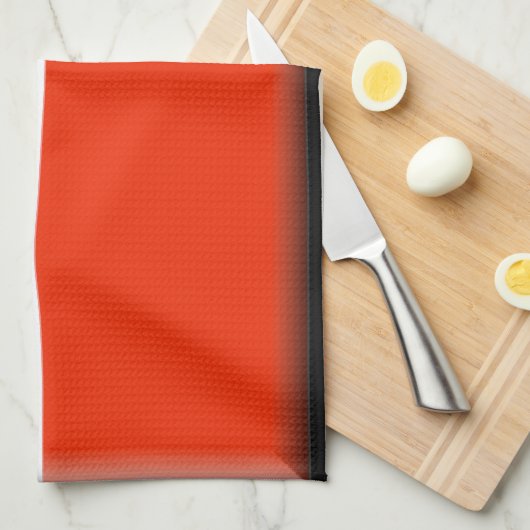 Polen-Flagge Geschirrtuch (Viertel Falte)