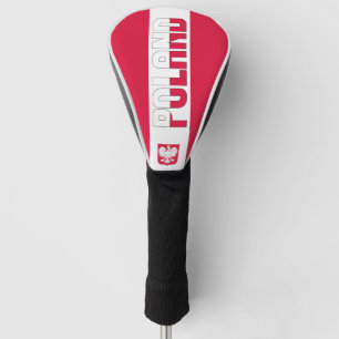 Polen Flagge Gorgetic Patriotic Golf Headcover