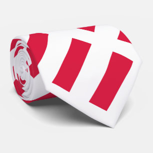 Polen-Flagge Krawatte