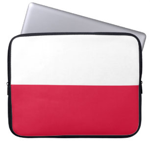 Polen-Flagge Laptopschutzhülle