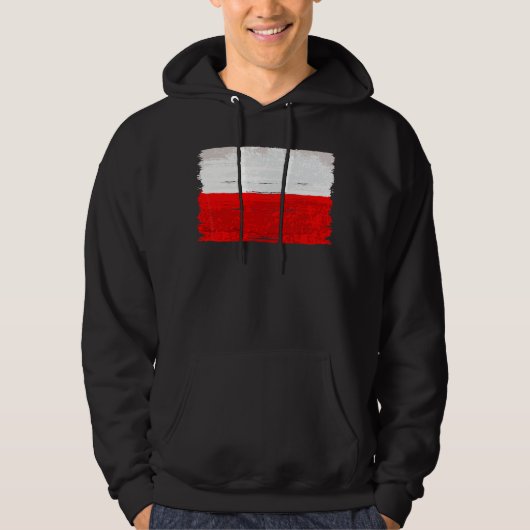 Polen - Flagge Polen Hoodie (Vorderseite)
