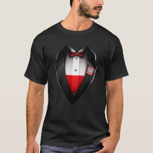 Polen Flagge Polnische Wurzeln DNA und Kulturerbe T-Shirt