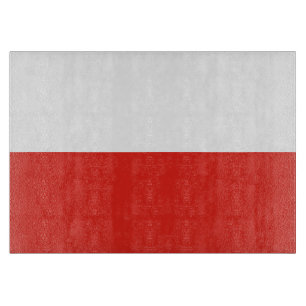 Polen-Flagge Schneidebrett