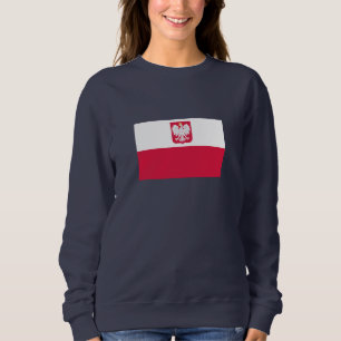 Polen-Flagge Sweatshirt