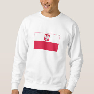 Polen Flagge Sweatshirt