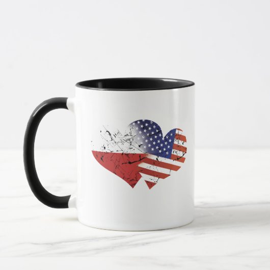 Polen-Flagge Tasse (Links)