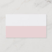 Polen-Flagge Visitenkarte (Rückseite)