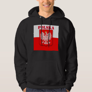 Polen Flagge Welt Patriotisch Fußball Polnisch Hoodie