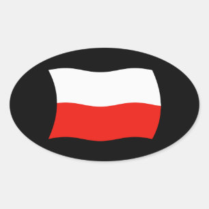 Polen Flaggen Aufkleber