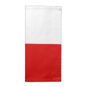Polen-Flaggen-Serviette Serviette (Halb gefaltet)