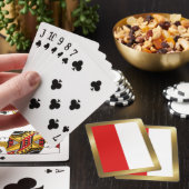 Polen - Flaggenplatzierungskarten Spielkarten (In Situ)