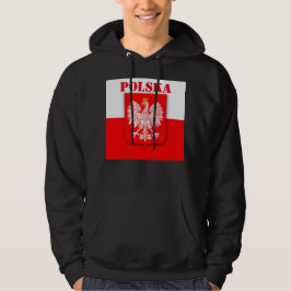 Polen Flaggenwelt Patriotischer Fußball Fußball Po Hoodie