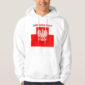 Polen Flaggenwelt Patriotischer Fußball Fußball Po Hoodie