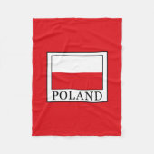 Polen Fleecedecke (Vorderseite)