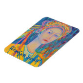 Polen Frohe Weihnachten Wesołych Świąt Geschenk Magnet (Linke Seite)