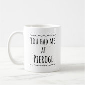 Polen Funny Pierogi Geschenk Tasse (Links)