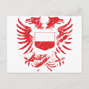 Polen gegrungert postkarte