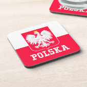 Polen Getränkeuntersetzer (Linke Seite)