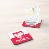Polen Getränkeuntersetzer (Rechte Seite)