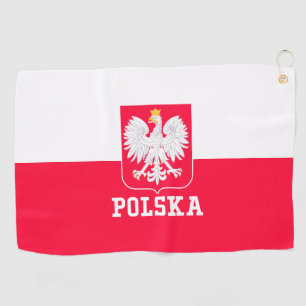 Polen Golfhandtuch