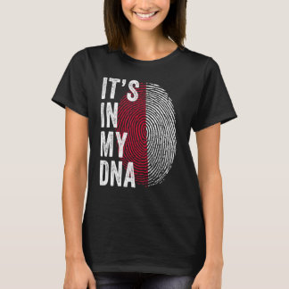 Polen In meiner DNA Niedliche polnische Fingerabdr T-Shirt