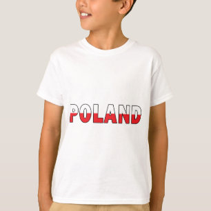 Polen in polnischen Flaggenfarben T-Shirt
