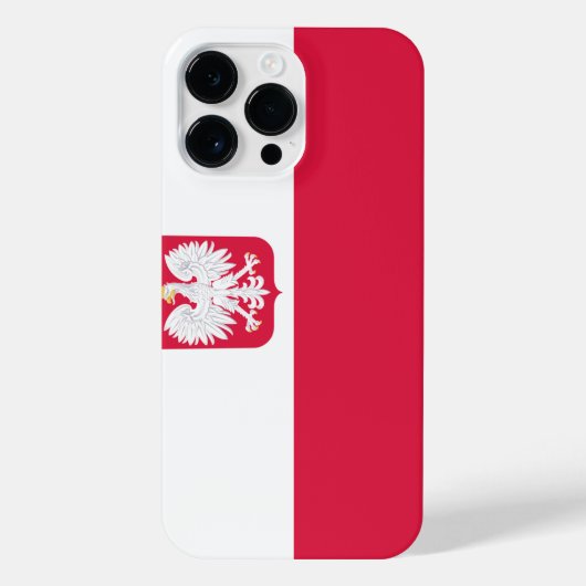 Polen iPhone Hülle (Rückseite)