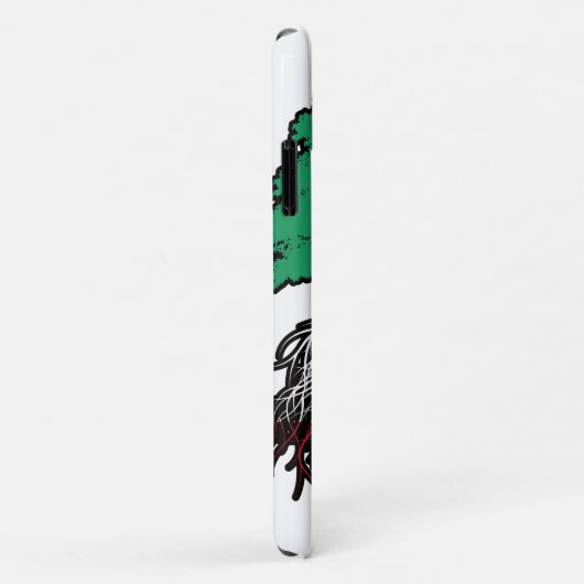 Polen - Irish Ireland Tree Roots Flag Case-Mate iPhone Hülle (Hinten/Rechts)