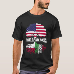 Polen Italien Heritage Mix Stolz auf meine polnisc T-Shirt