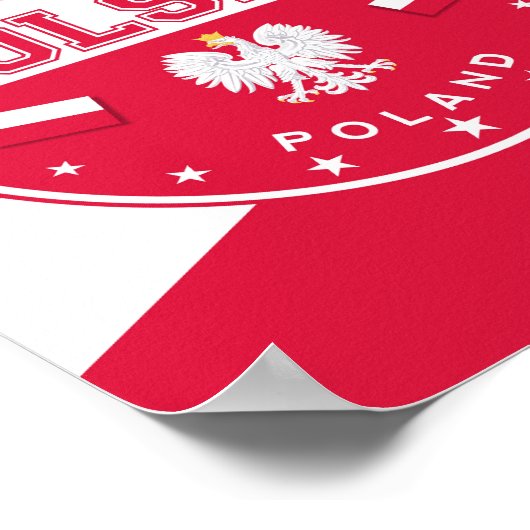 Polen Krakau Poster (Ecke)