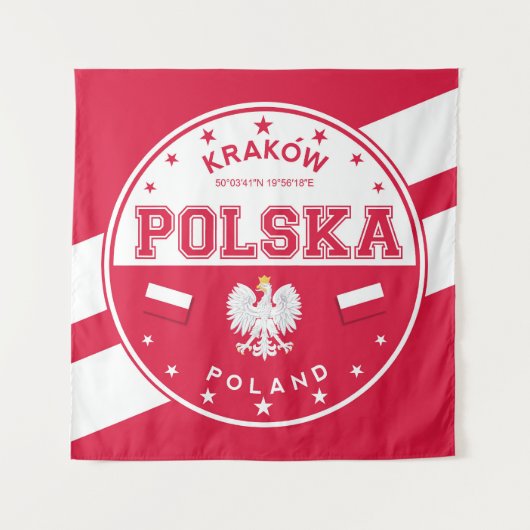 Polen Krakau Wandteppich (Vorderseite)